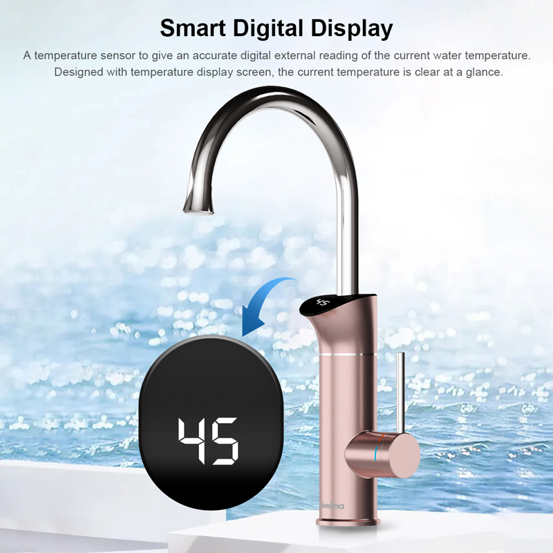 Home Improvement K&B Construction - ブリウェルナ電気温水器 220V インスタント温水 キッチン蛇口 2 in