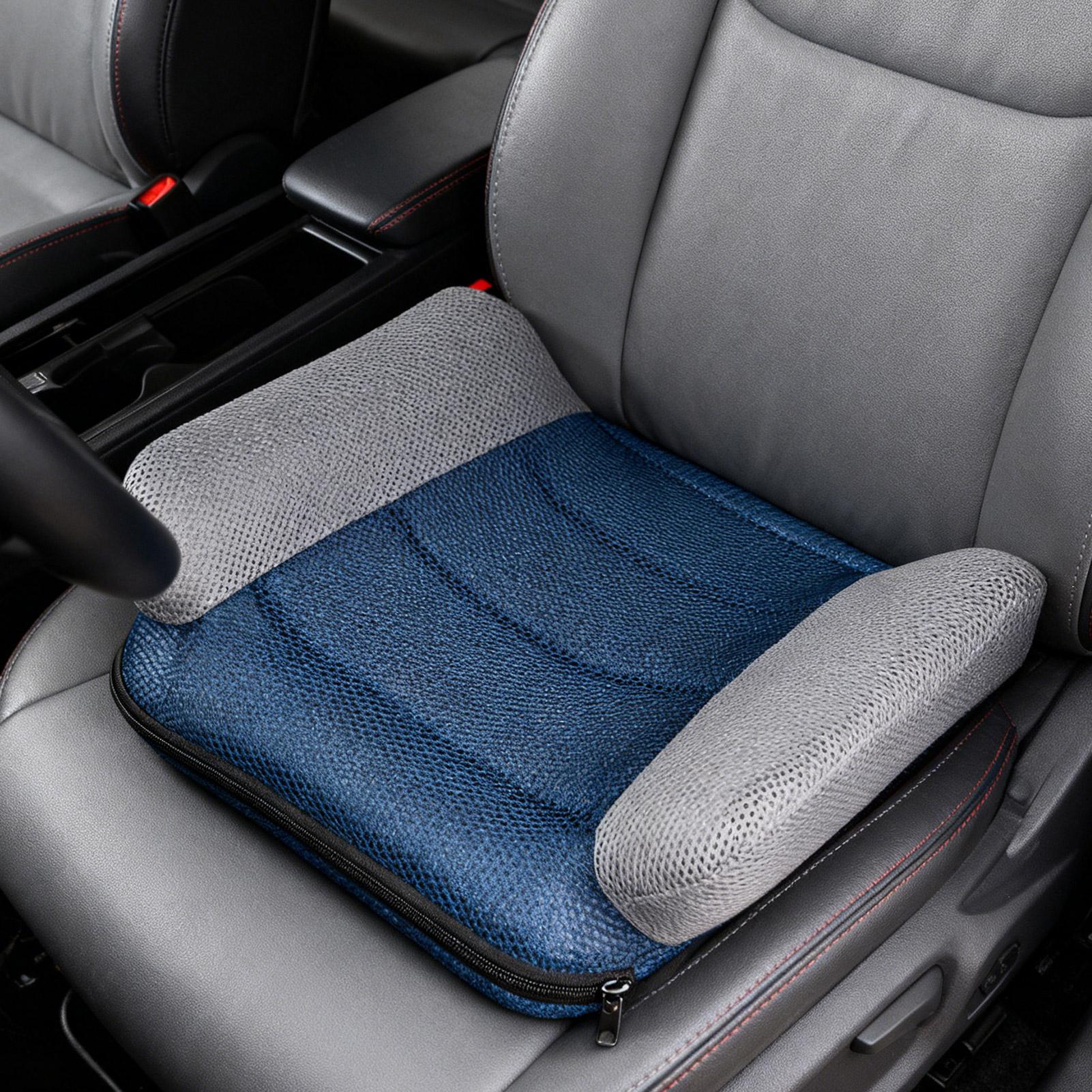 Home Improvement Cars - 車のシートクッション 高さ調整可能 防水 厚い インフレータブル 快適な車用クッション