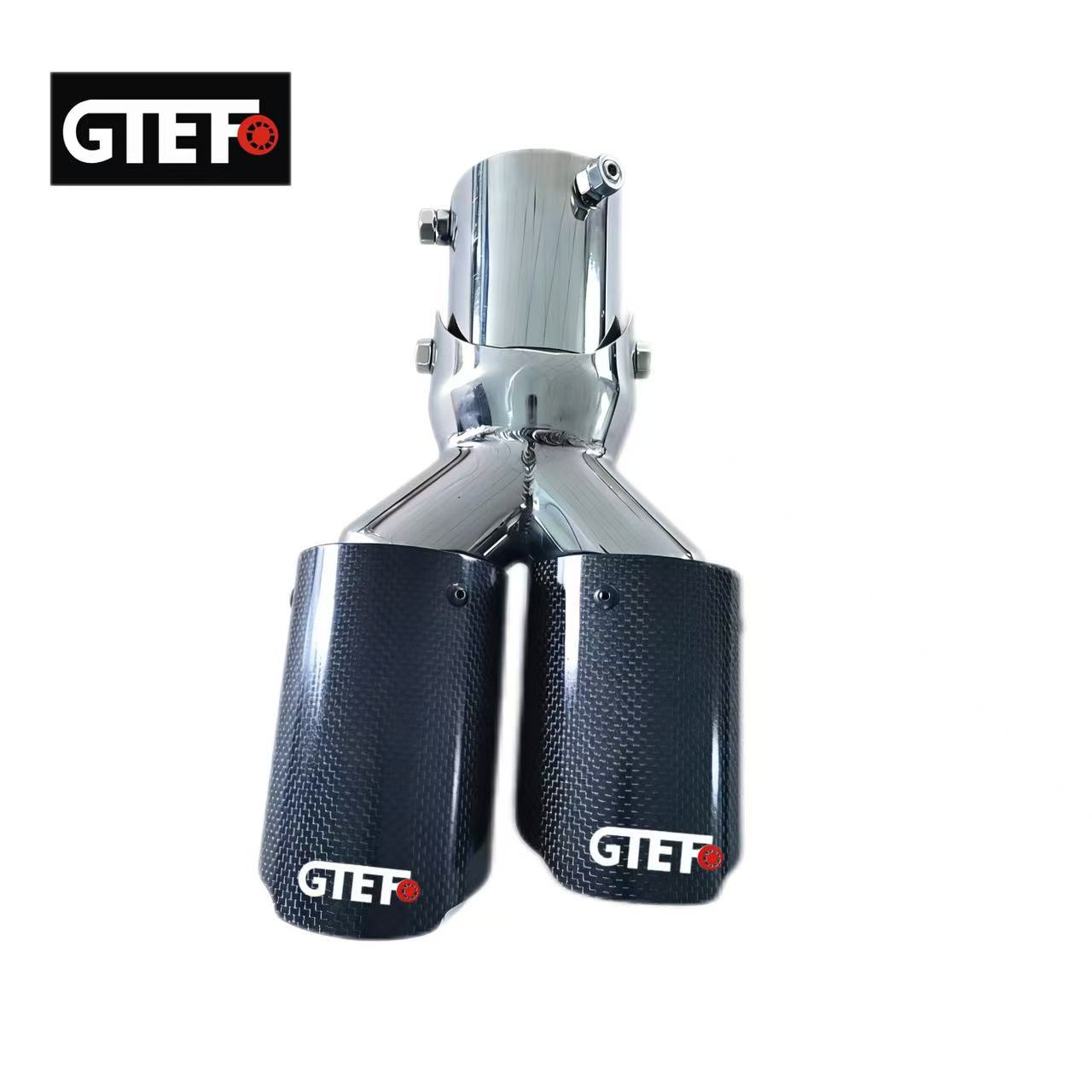 Home Improvement Cars - GTEFO 調整可能ストレートエッジ 光沢/マット仕上げ 3ネジ式金具 ホームインプルーブメント/排気/カーアクセサリー用