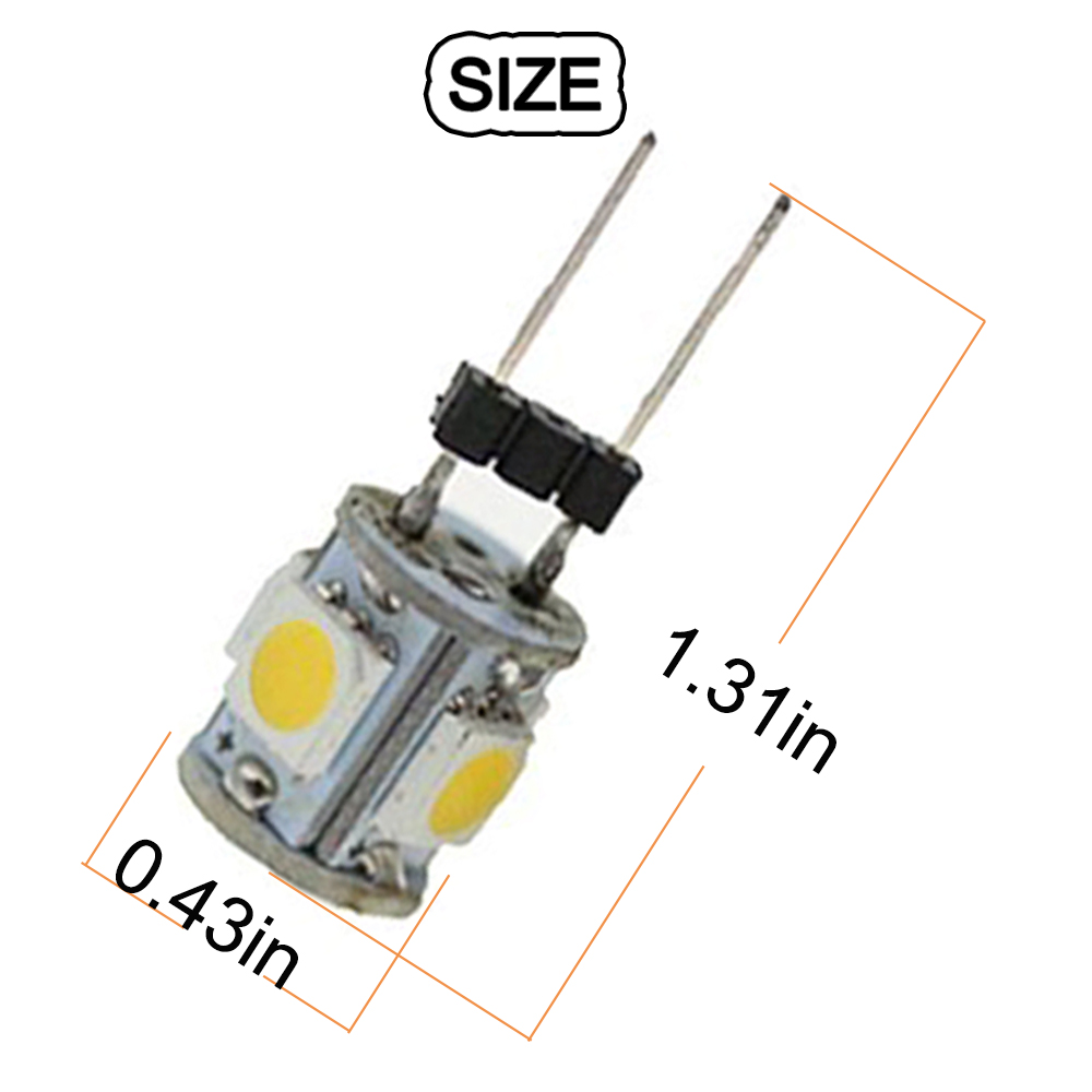 10 個 DC12V G4 5050 5 SMD LED 6 - Home Improvement Cars のレビューと価格