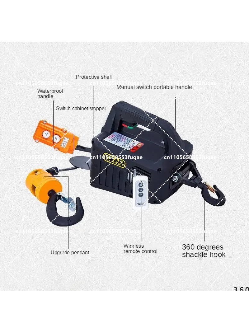 500kg可搬式電動ホイスト、自動車、住宅改修、貨物運搬、生 - Home Improvement Cars のレビューと価格