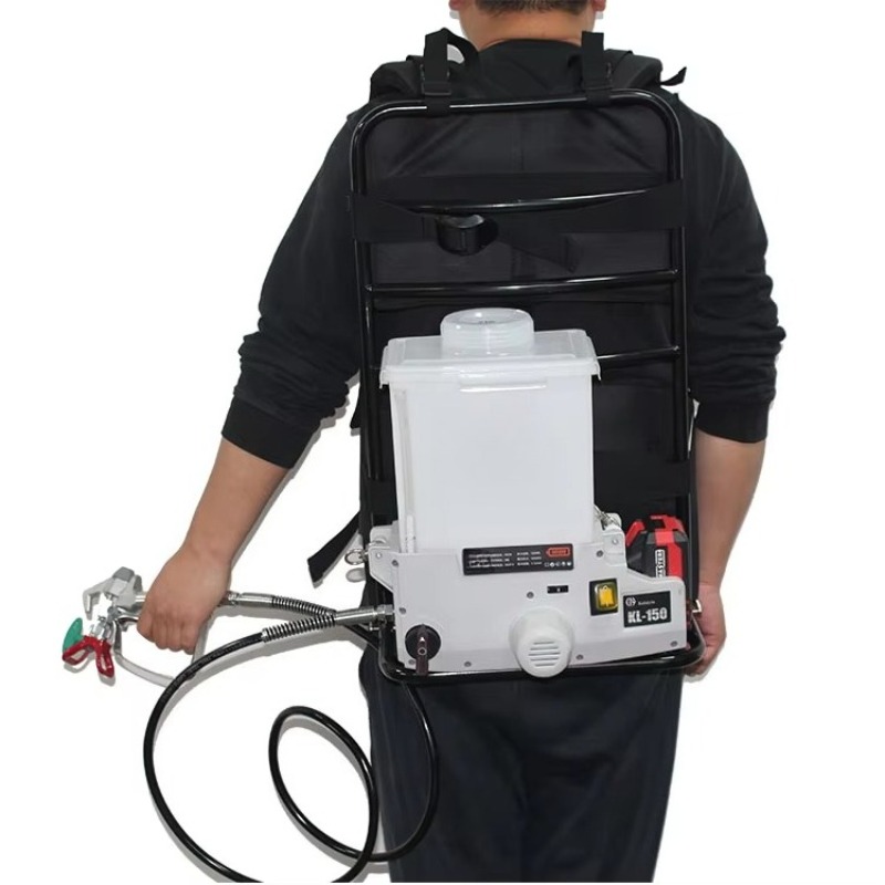 コードレスバックパックペイントスプレーヤー、リチウム電池式電 - Home Improvement Sales のレビューと価格