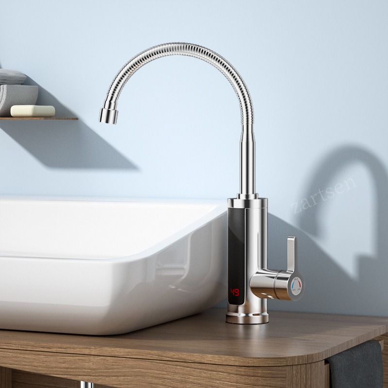 キッチン蛇口電気タップキッチンタップ瞬間湯沸かし器加熱可能  - Home Improvement K&B Construction のレビューと価格