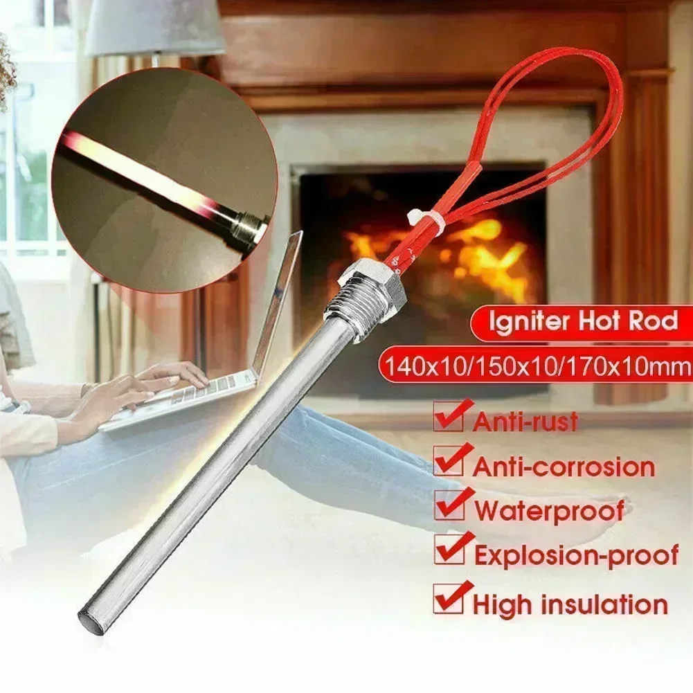 220V Lgniter ホットロッド木質ペレット加熱管暖炉 - Home Improvement Hot Rod のレビューと価格