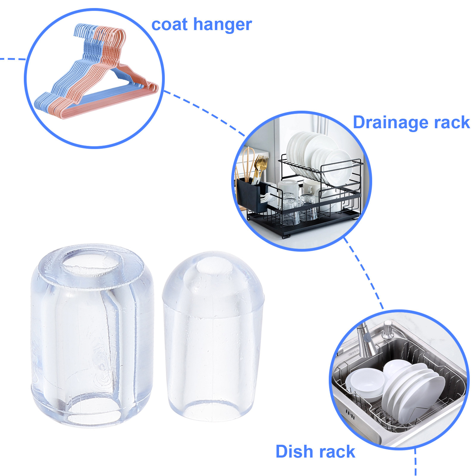 80 個キッチンシンクグリッドフィートプラスチック透明交換用 - Home Improvement K&B Construction のレビューと価格