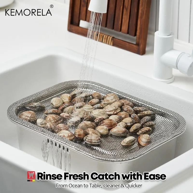 10L ポータブルステンレス鋼洗浄ボウル大型多目的食器桶野菜 - Home Improvement K&B Construction のレビューと価格