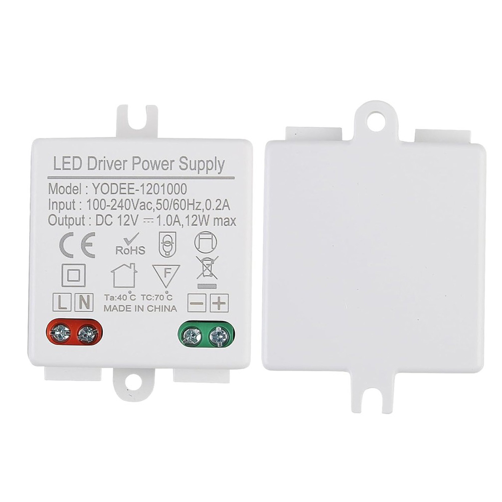 2 個のコンパクト 12W LED 電源コンバータ 100- - Home Improvement And Supply のレビューと価格